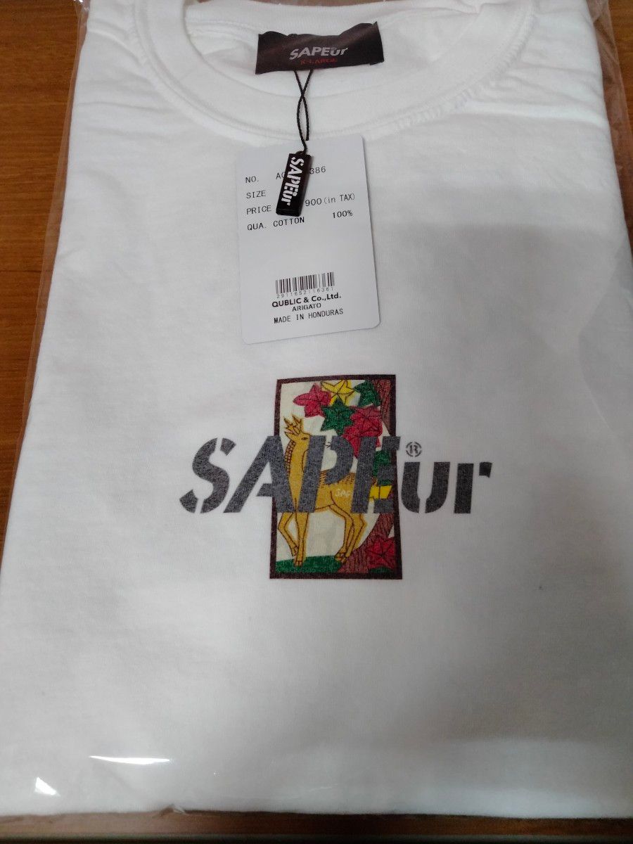 SCB奈良】サプール SAPEur 花札 ロッドマン ロングTシャツ XL-