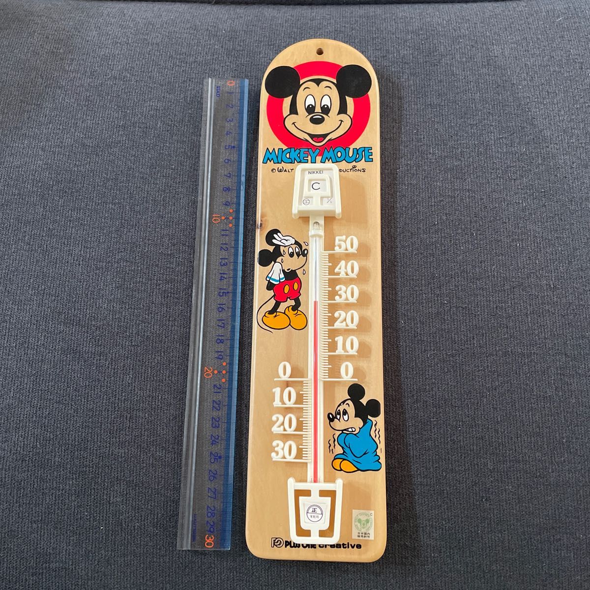 定番のお歳暮 ヴィンテージ ディズニー 希少品 美品 温度計 ミッキーマウス ミッキーマウス