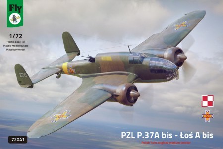 ○FLYフライ／ PZL P.37A bis ロッシュ (1/72)の画像1