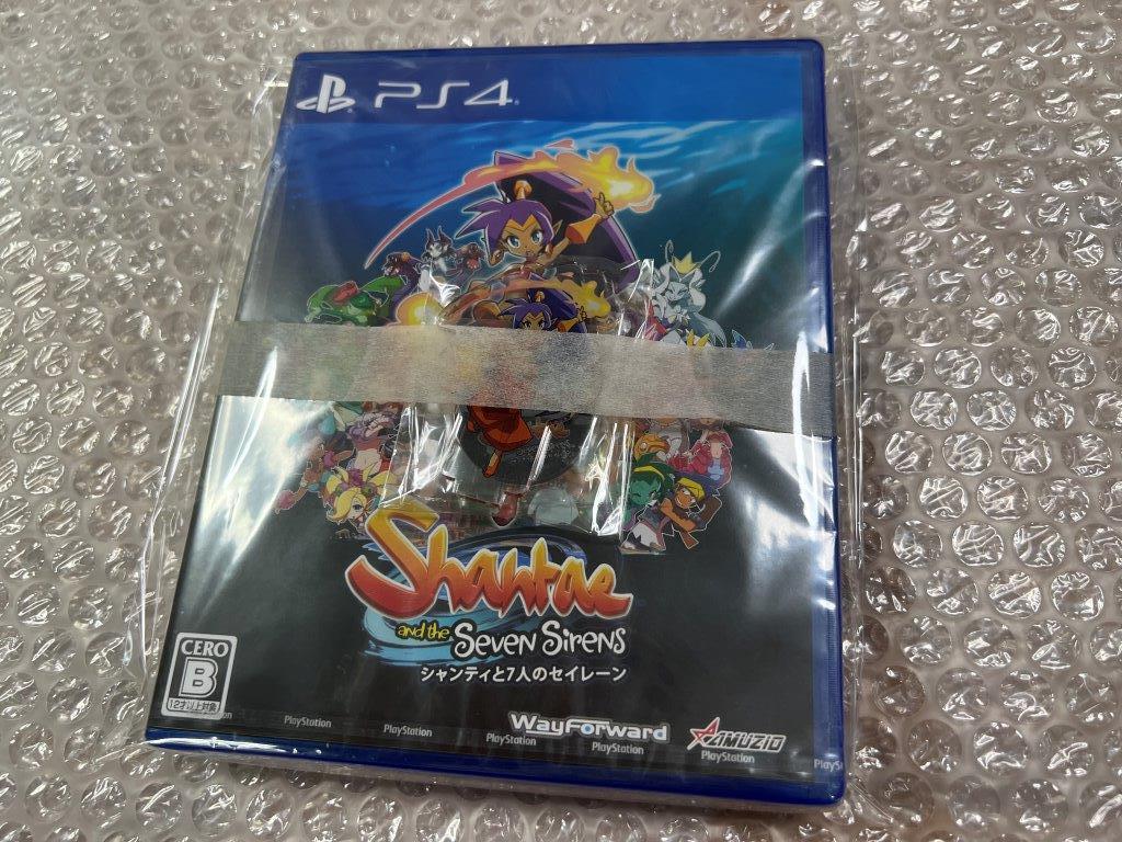 PS4 シャンティ と ７人のセイレーン + アマゾン特典アクリルスタント / Shantae 新品未開封 送料無料 同梱可