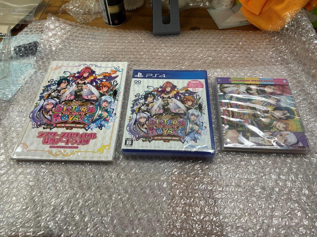 PS4 シスタース ロワイヤル + サウントラ + ミニアートブック PS4 シスタース ロワイヤル + サウントラ + ミニアートブック