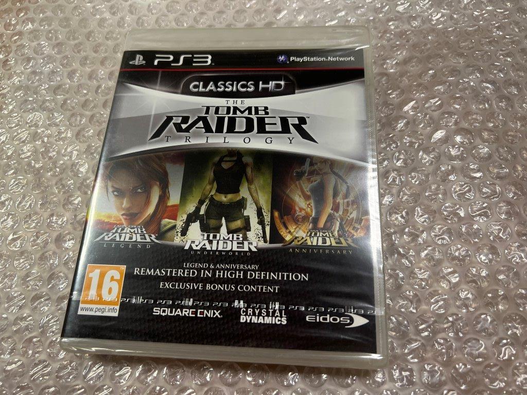 PS3 Tomb Raider Trilogy Classics HD / トゥームレイダー 欧州版 国内プレイ可 新品未開封 送料無料 同梱可
