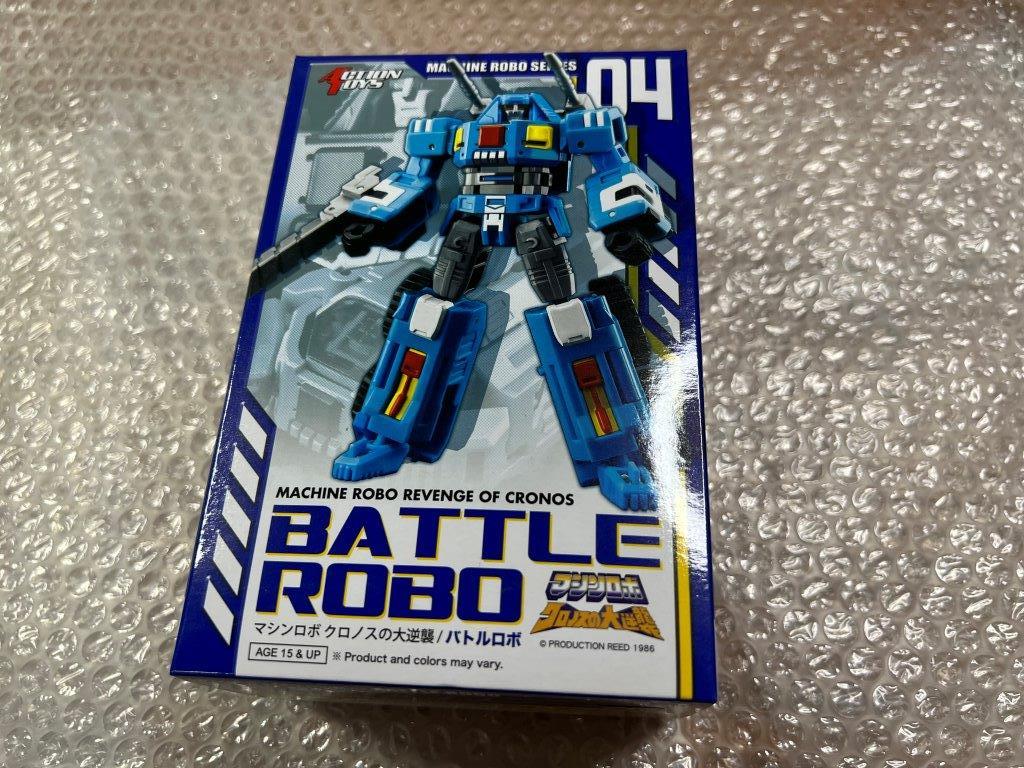 ACTION TOYS Battle Robo Machine Robo Series 04 / マシンロボ クロノスの大逆襲 新品未開封 送料無料 同梱可
