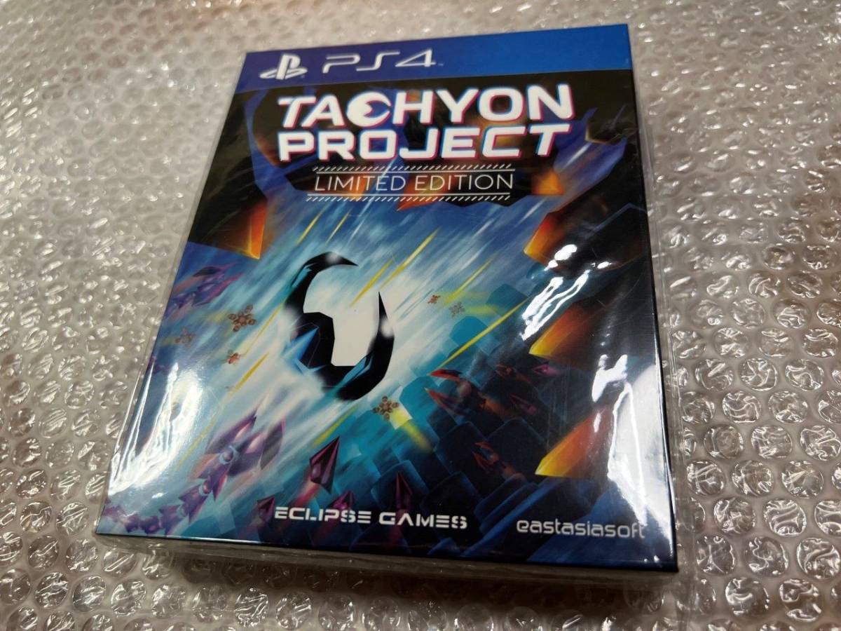 PS4 Tachyon Project / タキオン・プロジェクト アジア限定版 + ステカ 新品未開封 送料無料 同梱可