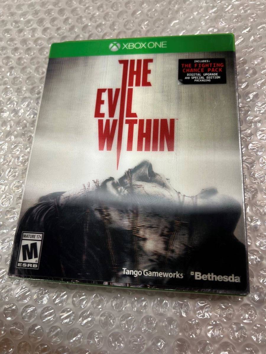 XBOX ONE The Evil Within ホログラムスリーブ付属 北米版 新品未開封 送料無料 同梱可 