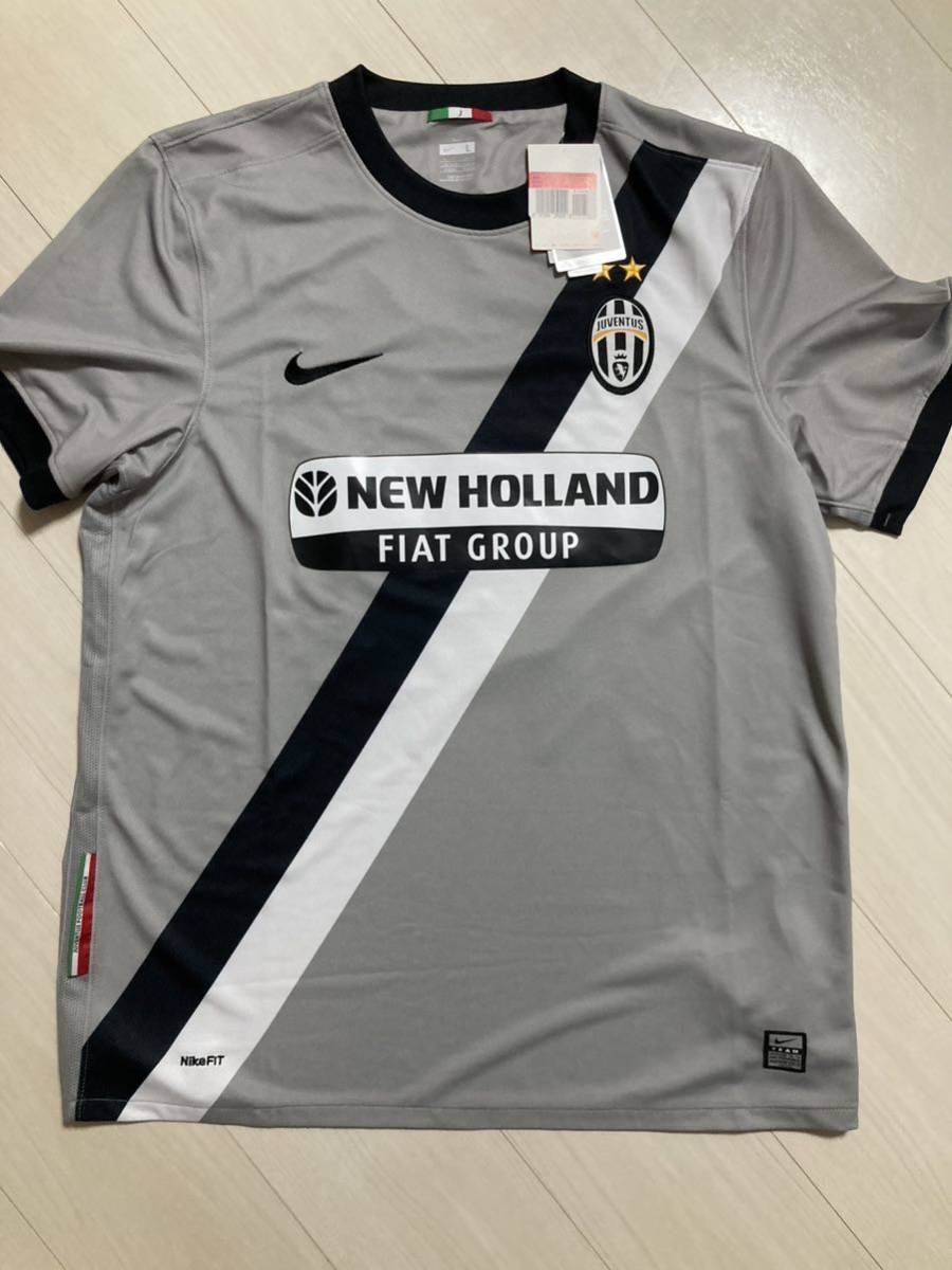 新品タグ付き】ユベントス Juventus 2009-2010アウェイユニフォーム 10