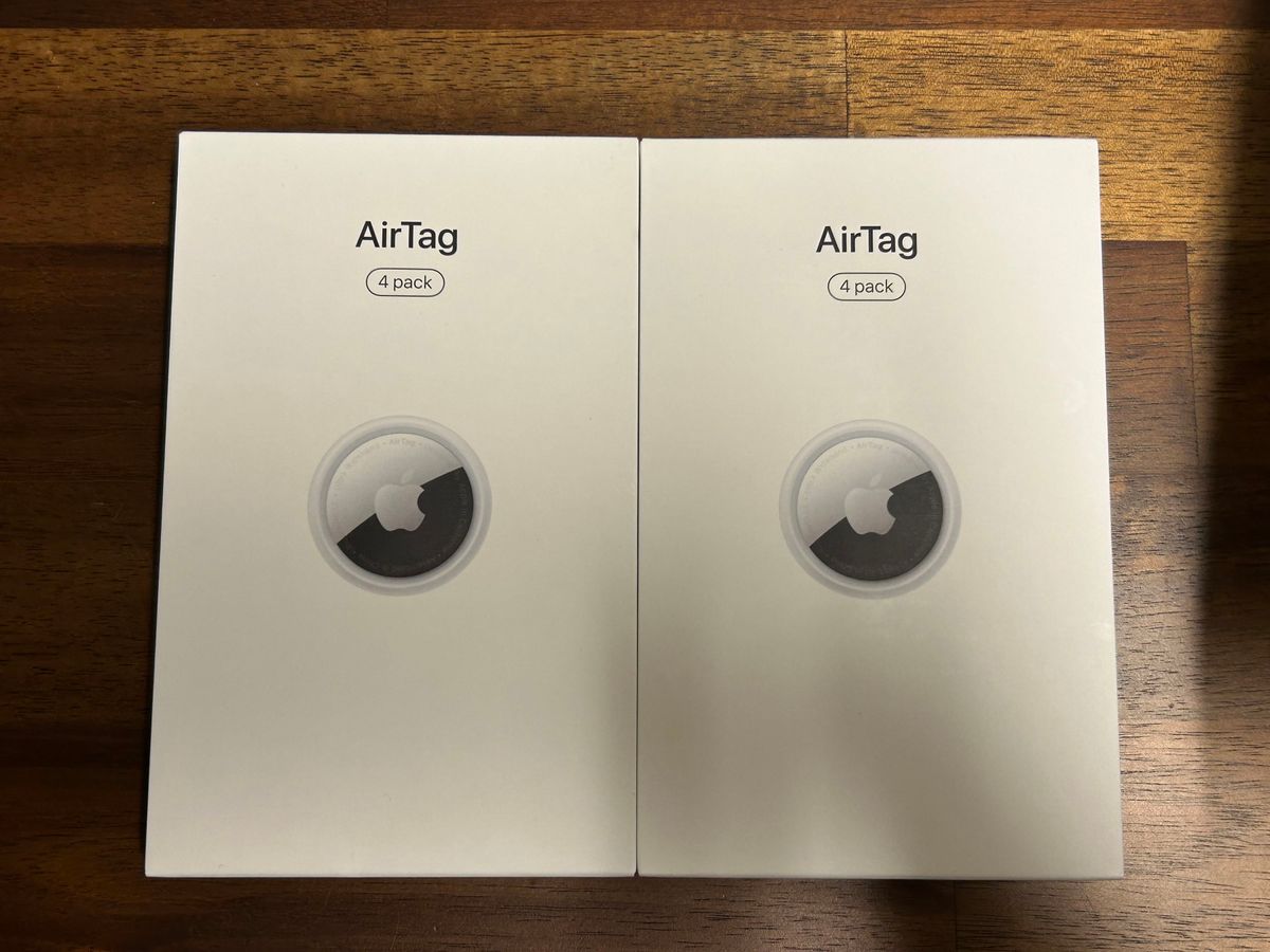 新品未開封 Apple AirTag 4個入り ×2パック｜PayPayフリマ