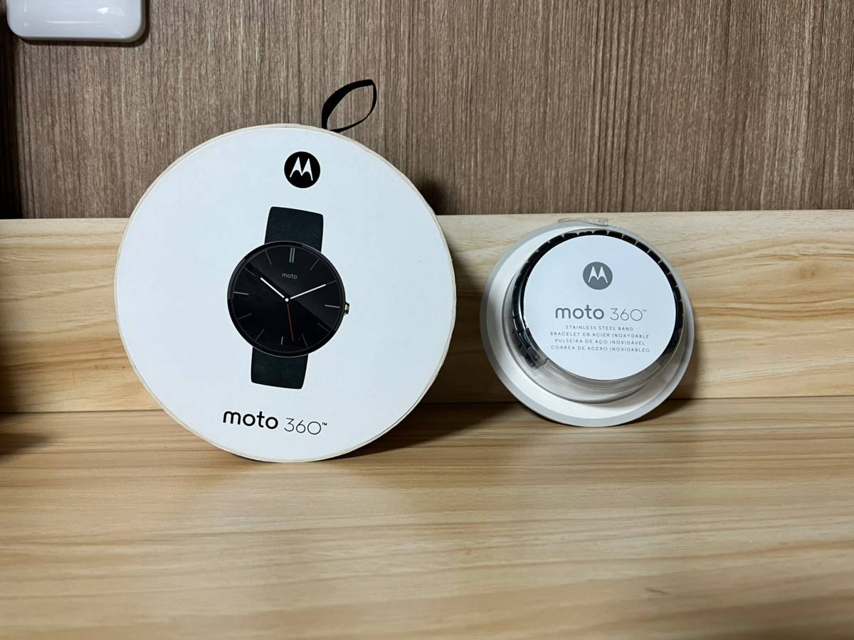 モトローラ Moto 360 Watch スマートウォッチ Android Wear motorola ステンレスバンド付