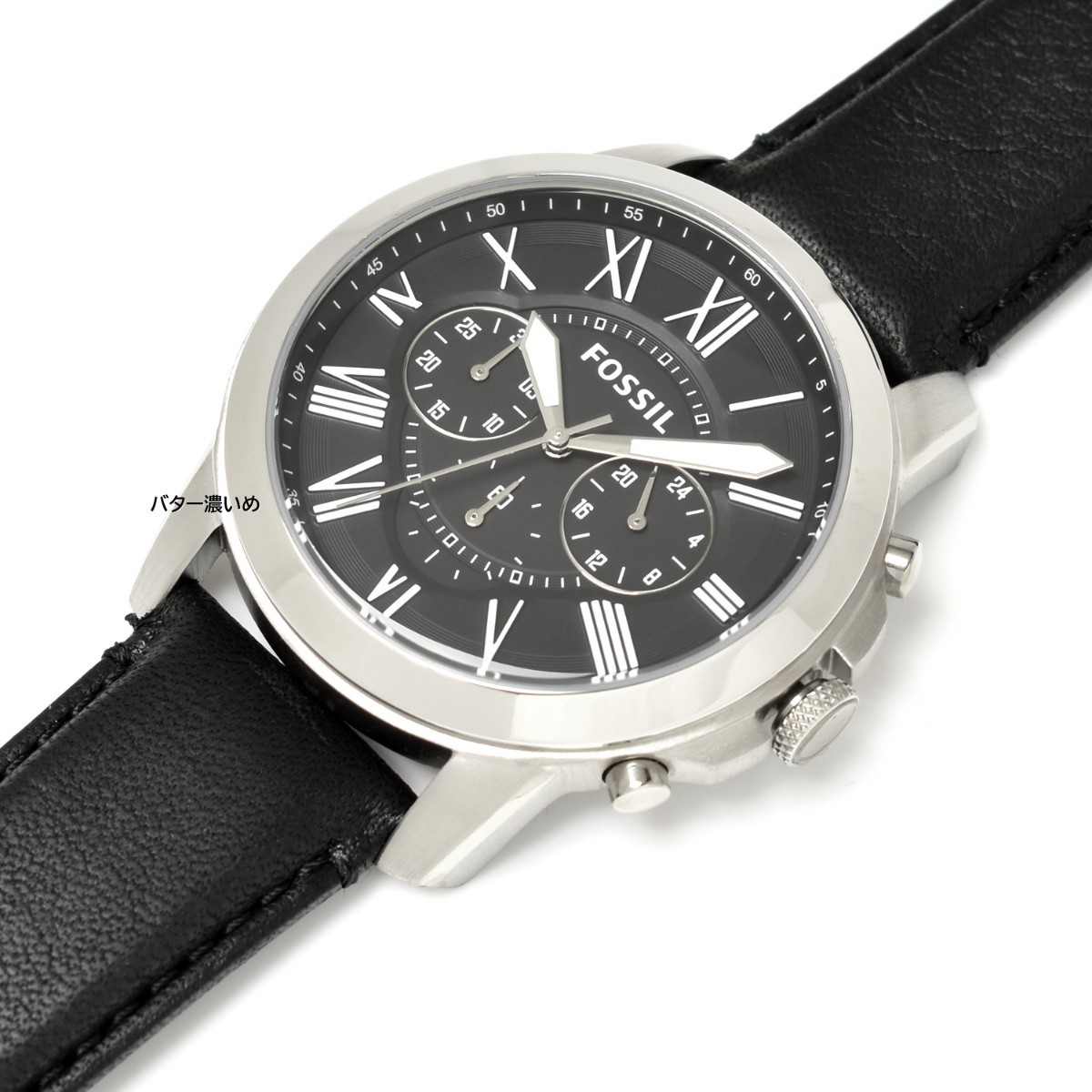 フォッシル FOSSIL 腕時計 メンズ クロノグラフ 革ベルト レザーベルト