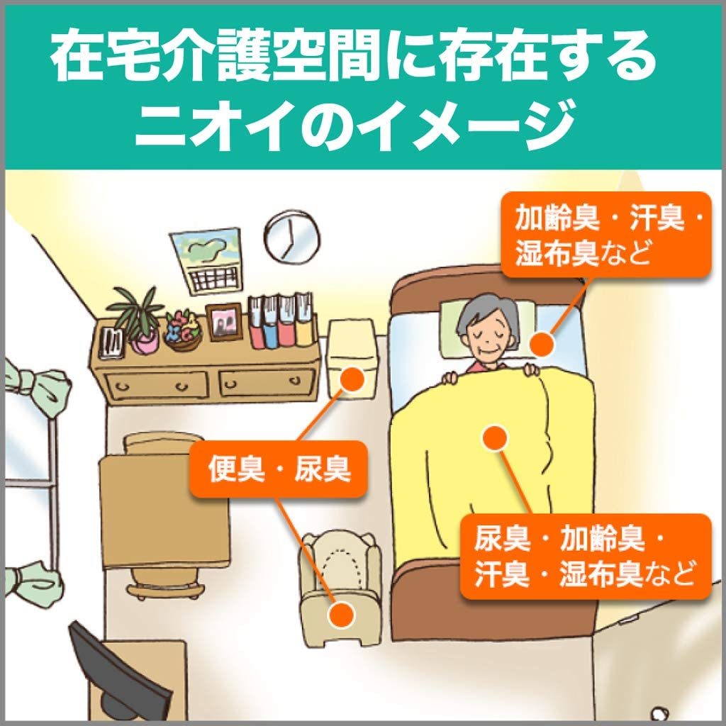 最終在庫 エールズ 介護家庭用 介護 消臭力 ポータブルトイレ消臭シート 30枚　6個セット_画像5