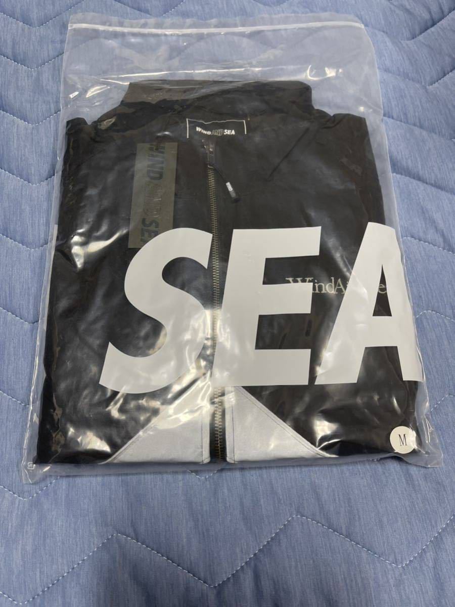 【新品未使用】23AW 24 新品 WIND AND SEA ウィンダンシー WDSFU W JACKET ナイロンジャケット BLACK M ブラック 黒色 即決早い者勝ち_画像7