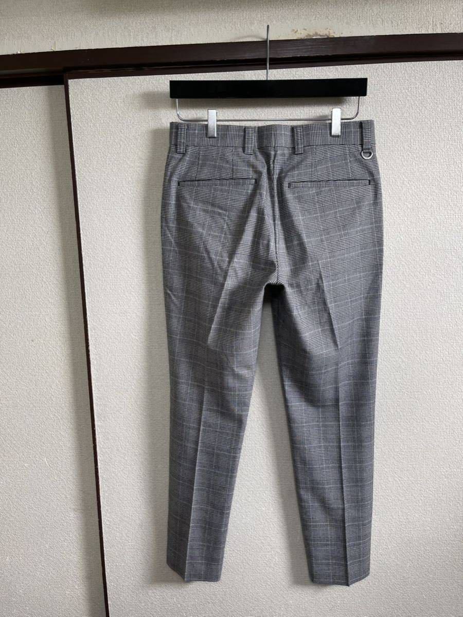 【美品】【レターパックプラス対応】 uniform experiment UE ユニフォームエクスペリメント SOPHNET ソフ CHECK SLACKS スラックス パンツの画像3