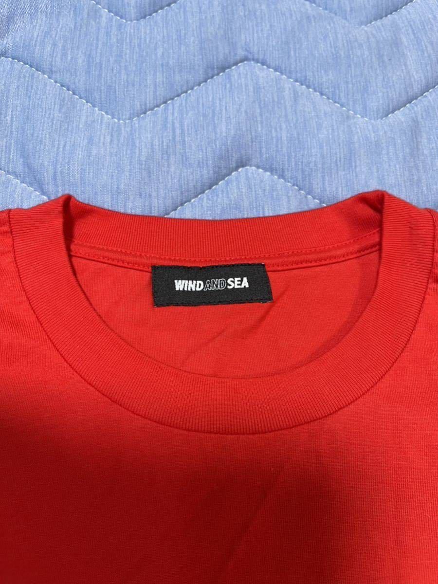 【美品】【送料最安360円】 WIND AND SEA ウィンダンシー WDS IT'S A LIVING TEE Tシャツ カットソー 半袖 RED レッド 赤色 即決早い者勝ち_画像10