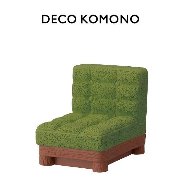 コンコンブル　シングルソファ　DECO KOMONO　デコレ　DECOLE　concombre　ミニチュア　マスコット　花　生け花　植物_画像1