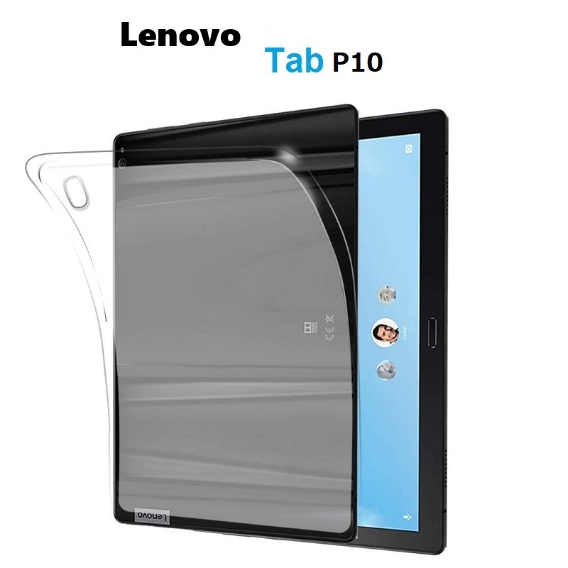 Lenovo Tab P10 用 TPUケース ソフト 半透明 背面 落下防止 衝撃吸収フルカバー_画像1