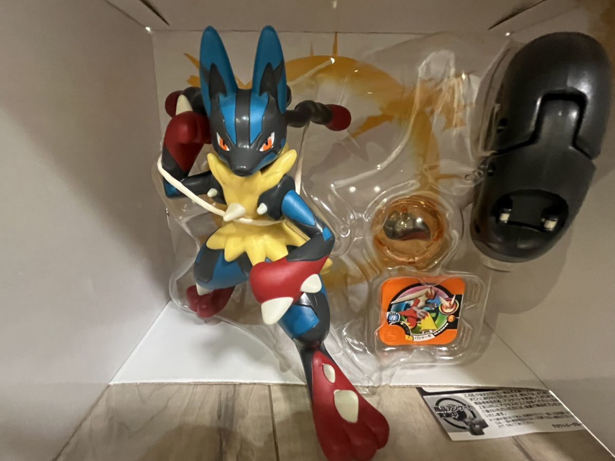 ポケモンメガリング メガシンカフィギュアスペシャルセット メガルカリオ タカラトミー フィギュア ジャンク