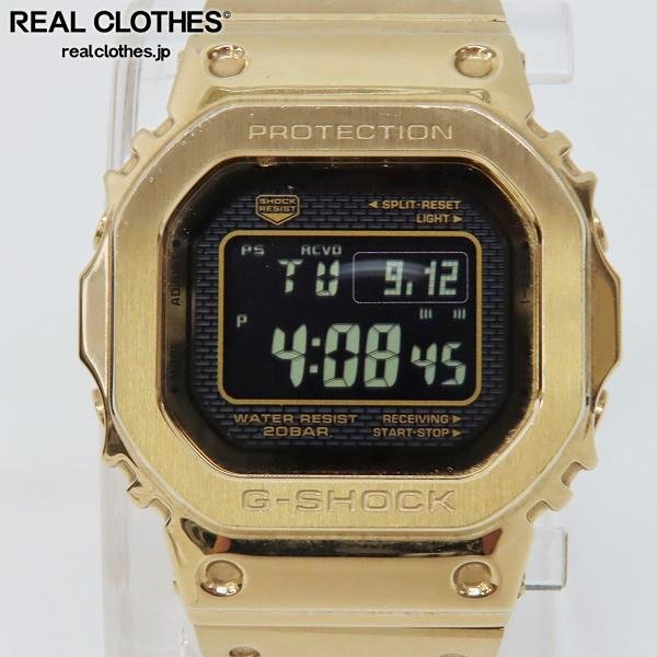 Yahoo!オークション - G-SHOCK/Gショック 反転液晶 フルメタル ゴールド...