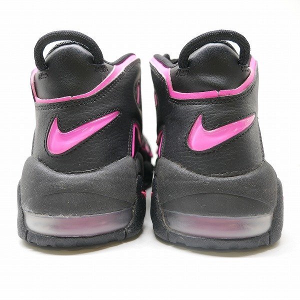 NIKE/ナイキ AIR MORE UPTEMPO (GS)Black Pink Blast エアモアアップ