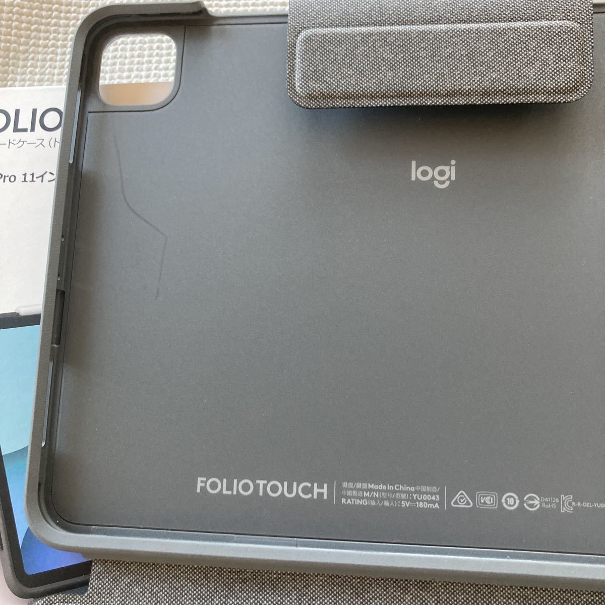 100%正規品 logicool FOLIO TOUCH iPad Pro 11インチ ロジクール 第1