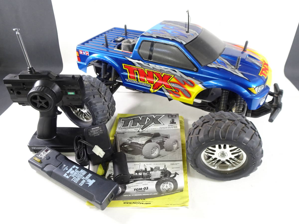 13/Ω835☆TAMIYA(タミヤ) 1/8 4x4 モンスタートラック TNX ・プロポ
