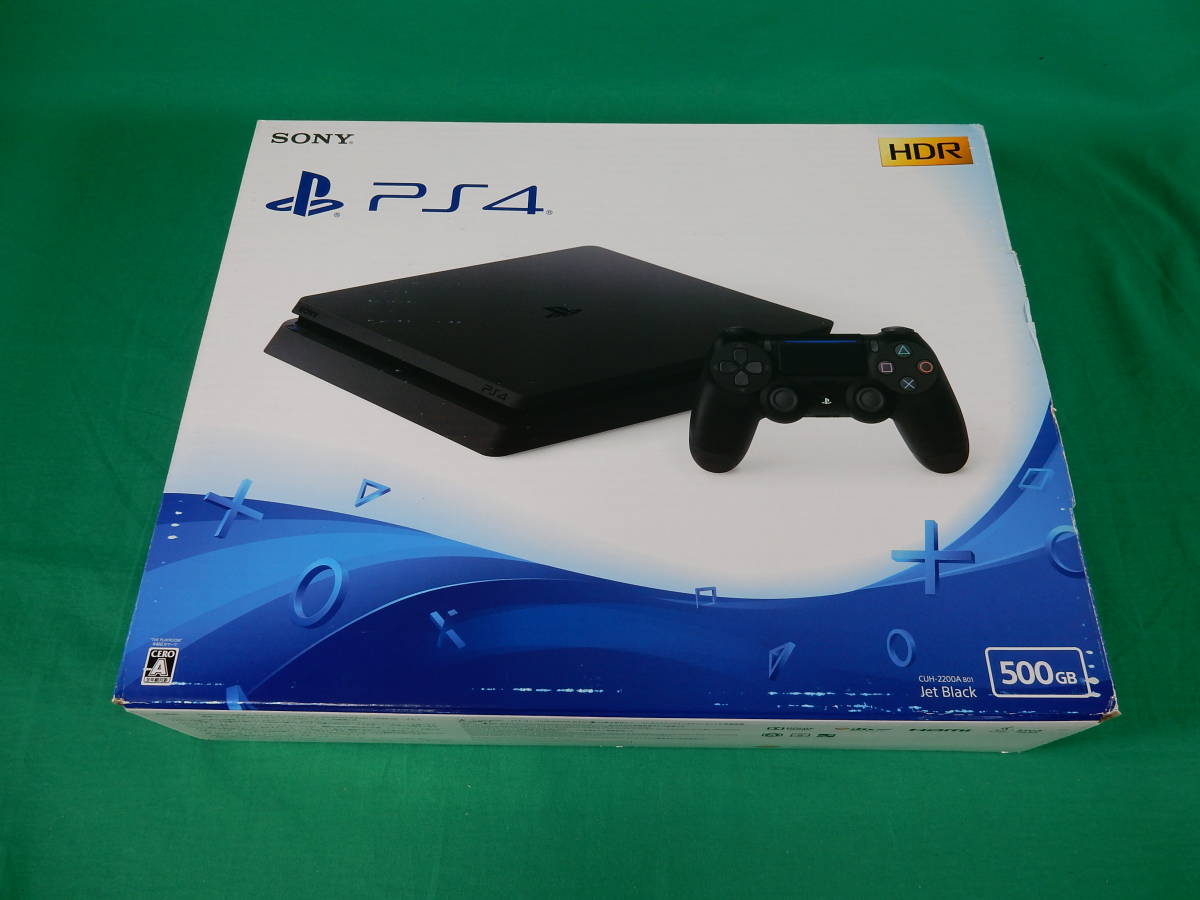 60/Q927☆PS4 本体☆PlayStation4 本体☆Ver. 10.50☆500GB☆ジェット