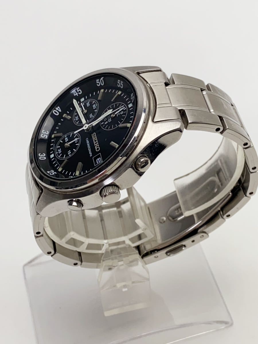 T728 美品 SEIKOセイコー 腕時計 7T92-0CC0 クォーツ CHRONOGRAPH