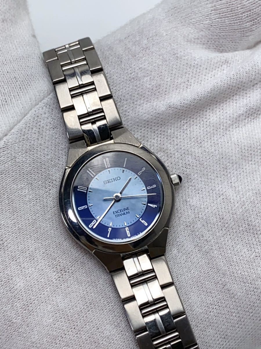 T736 美品 セイコー SEIKO エクセリーヌ 4J41-0140 REXCELINE T736 美品 セイコー SEIKO エクセリーヌ 4J41-0140 REXCELINE