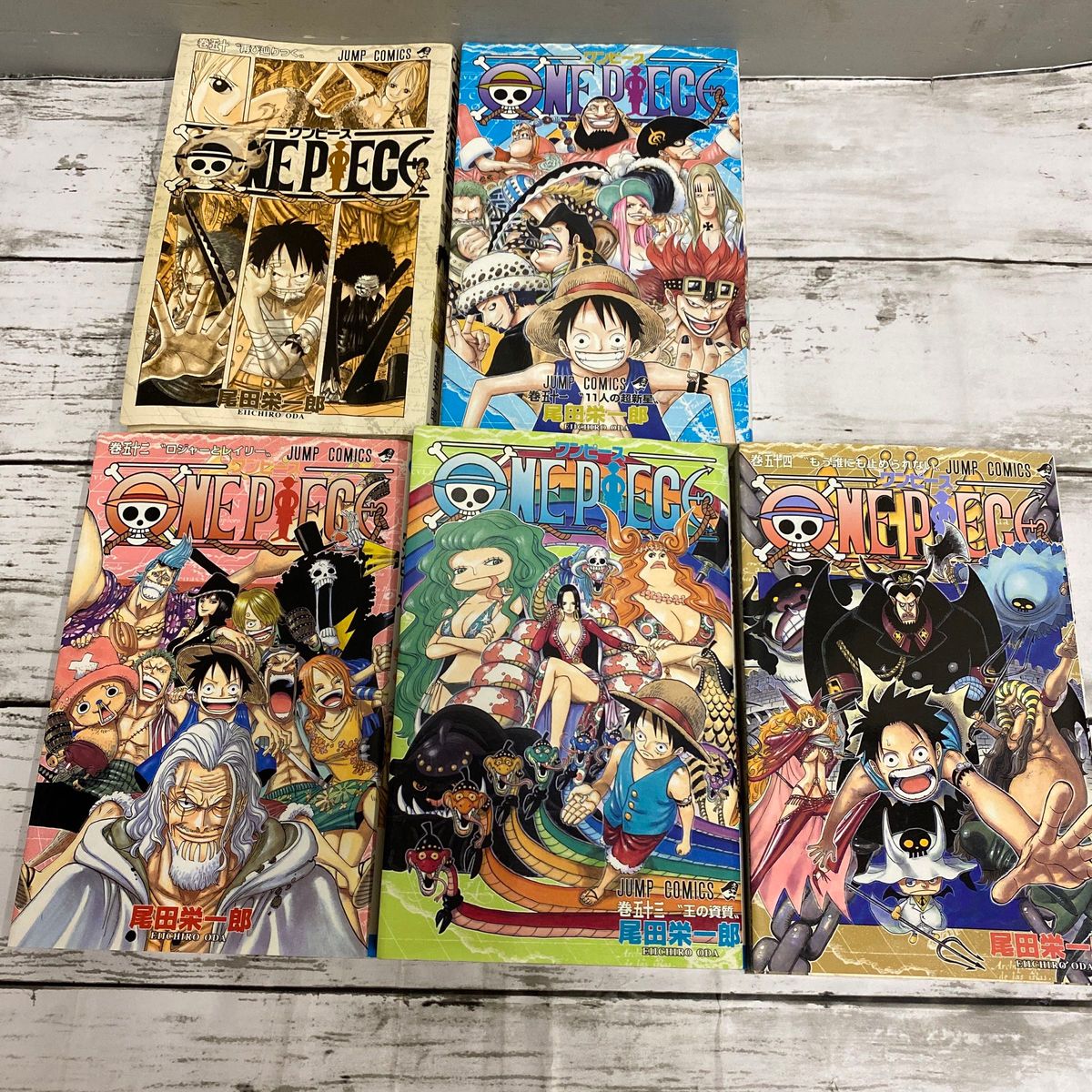 ワンピース　漫画　ジャンプ　5冊 50.51.52.53.54巻 ONE PIECE ワンピース単行本