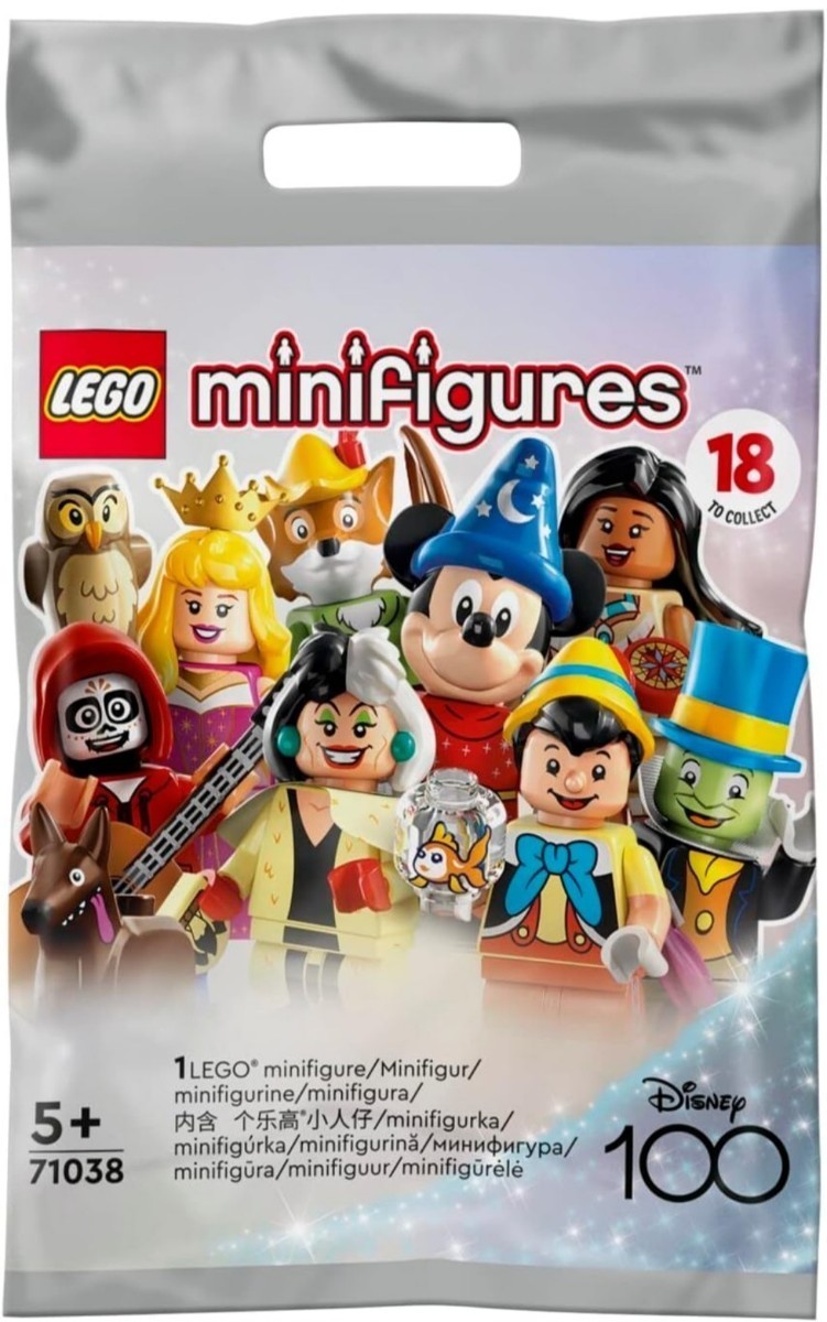 【新品未組立】送料120円 レゴ ディズニー 100 ティアナ ミニフィグ ミニ フィギュア Disney 100周年 LEGO minifiguresの画像2