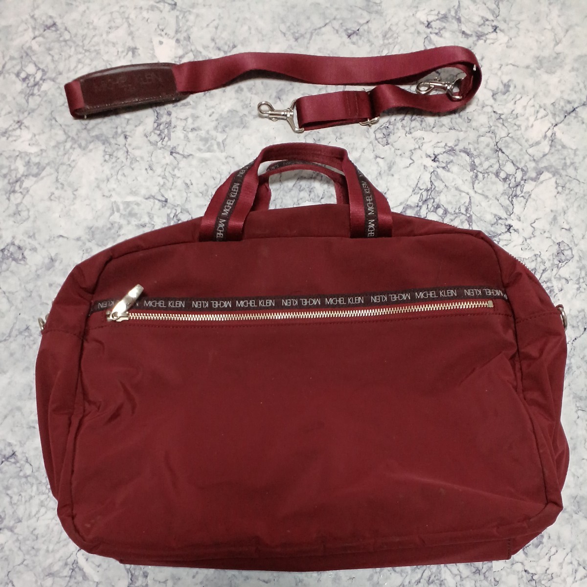 [321] Michel Klein mi shell * Clan briefcase business bag business bag 2way 3WAY MICHEL KLEIN MK