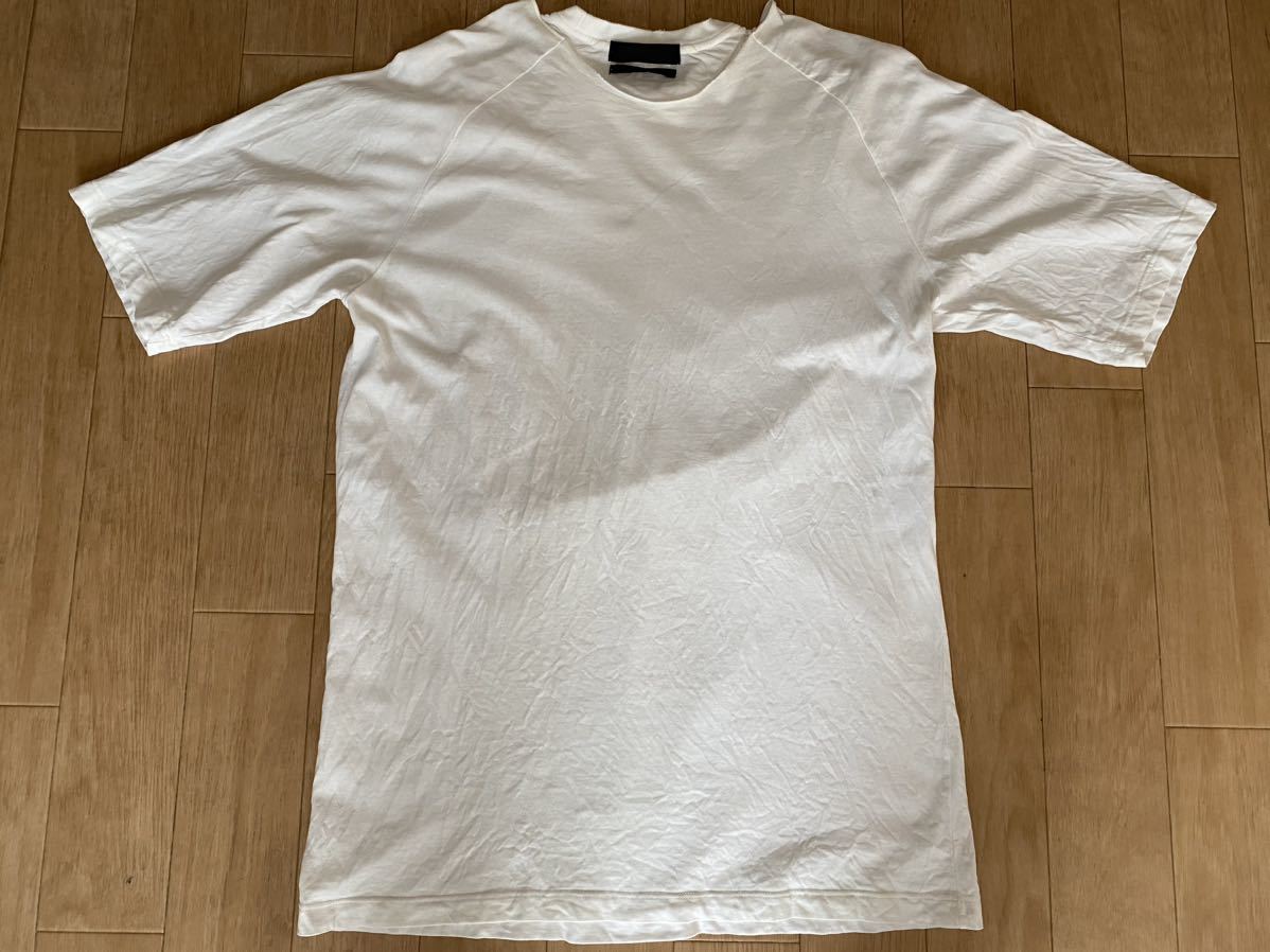 ALEXANDER MCQUEEN 襟前後逆カッティング Tシャツ レア半袖 アレキサンダー マックイーン 2004年　ヴィンテージ ブランド