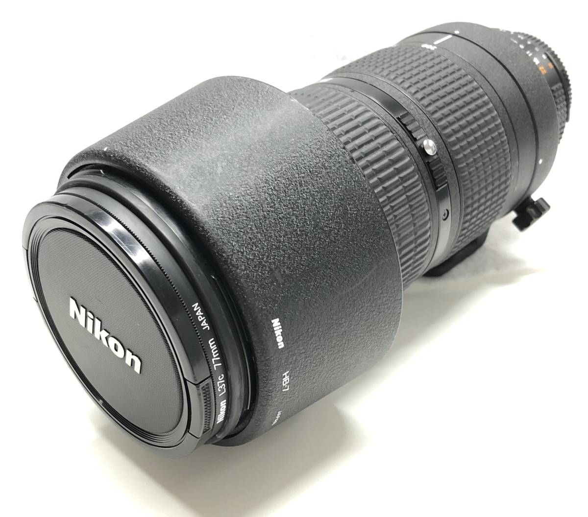 Nikon ED AF NIKKOR 80-200mm 1:2.8 D / ニコン / ニッコー / レンズ / L37c 77mm / HB-7 付 / 現状品_画像1