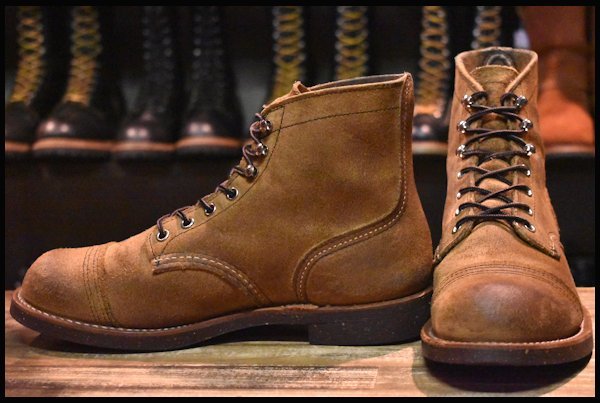 希少美品】RED WING 3343 ブラックスミスカッパーラフアンドタフ-