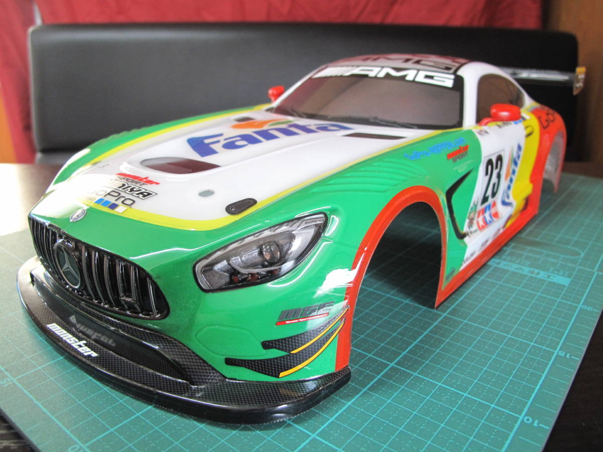 寄651 ボディー 1/10 AMG GT TAMIYA タミヤ 展示使用品_画像3