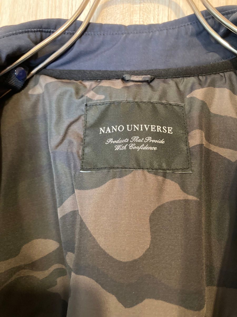 nano universe ナノユニバース　トレンチコート　ネイビー　紺　S
