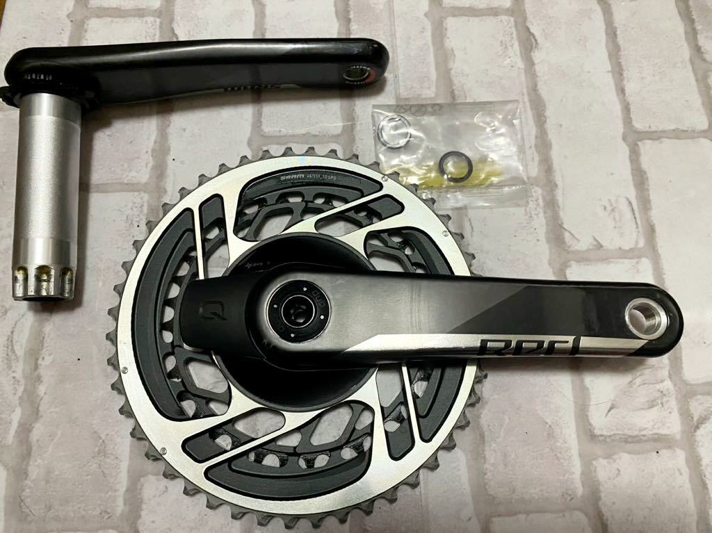 1円スタート SRAM Red AXS Power Meter 2x 48×35T 165mmクランクセット