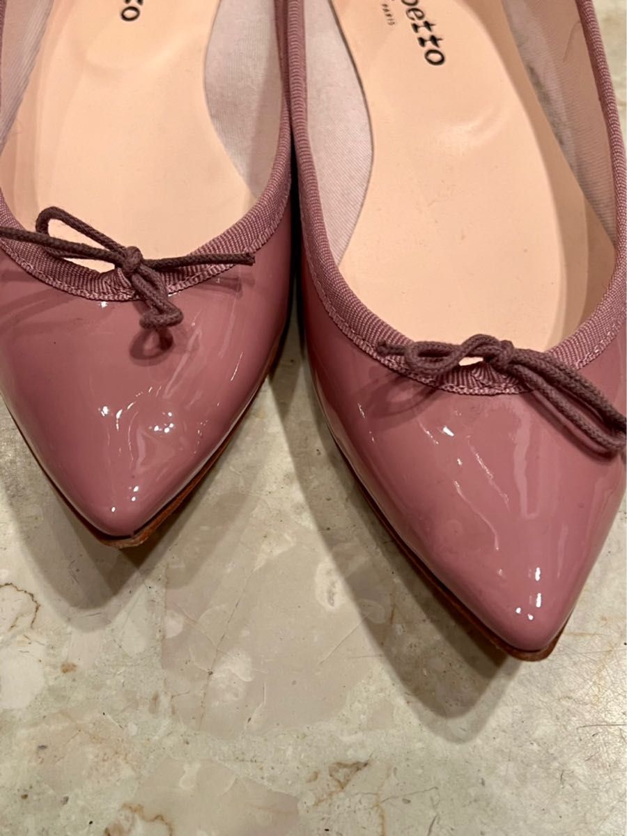 Repetto / レペット ピンク バレエシューズ 38｜Yahoo!フリマ