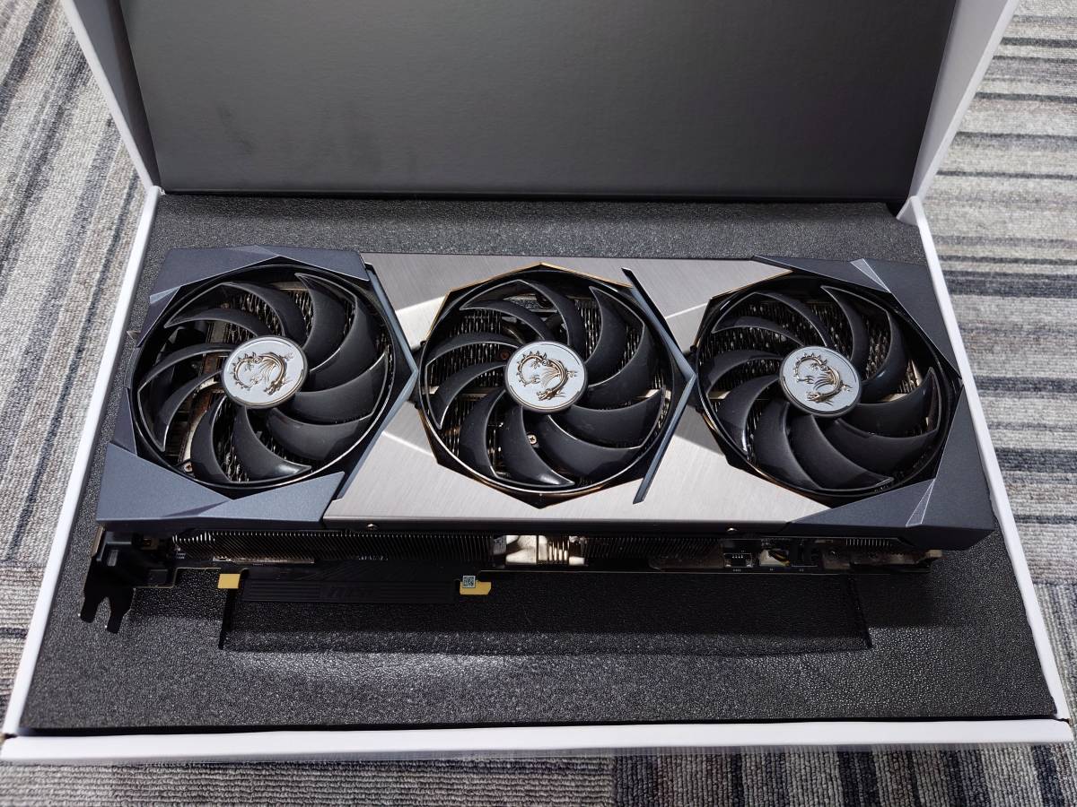 Yahoo!オークション - MSI GeForce RTX 3090 SUPRIM X...