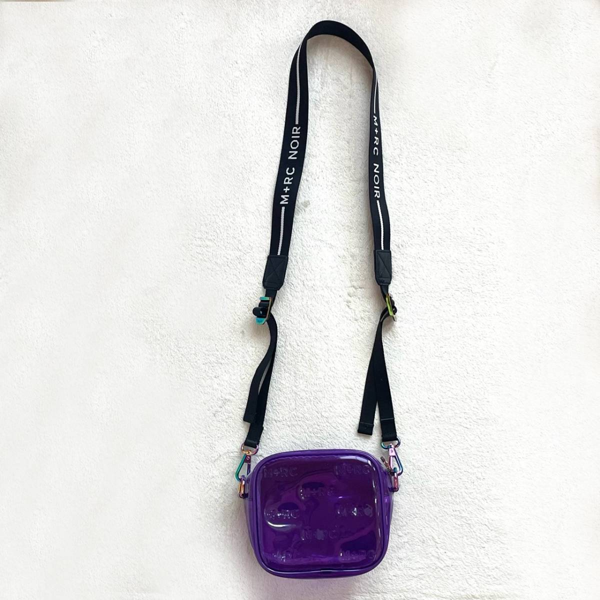 美品 マルシェノア 2way ショルダーバッグ ストリート レインボー