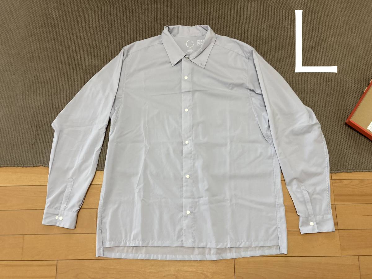 山と道 UL shirt Glacier White 半袖-