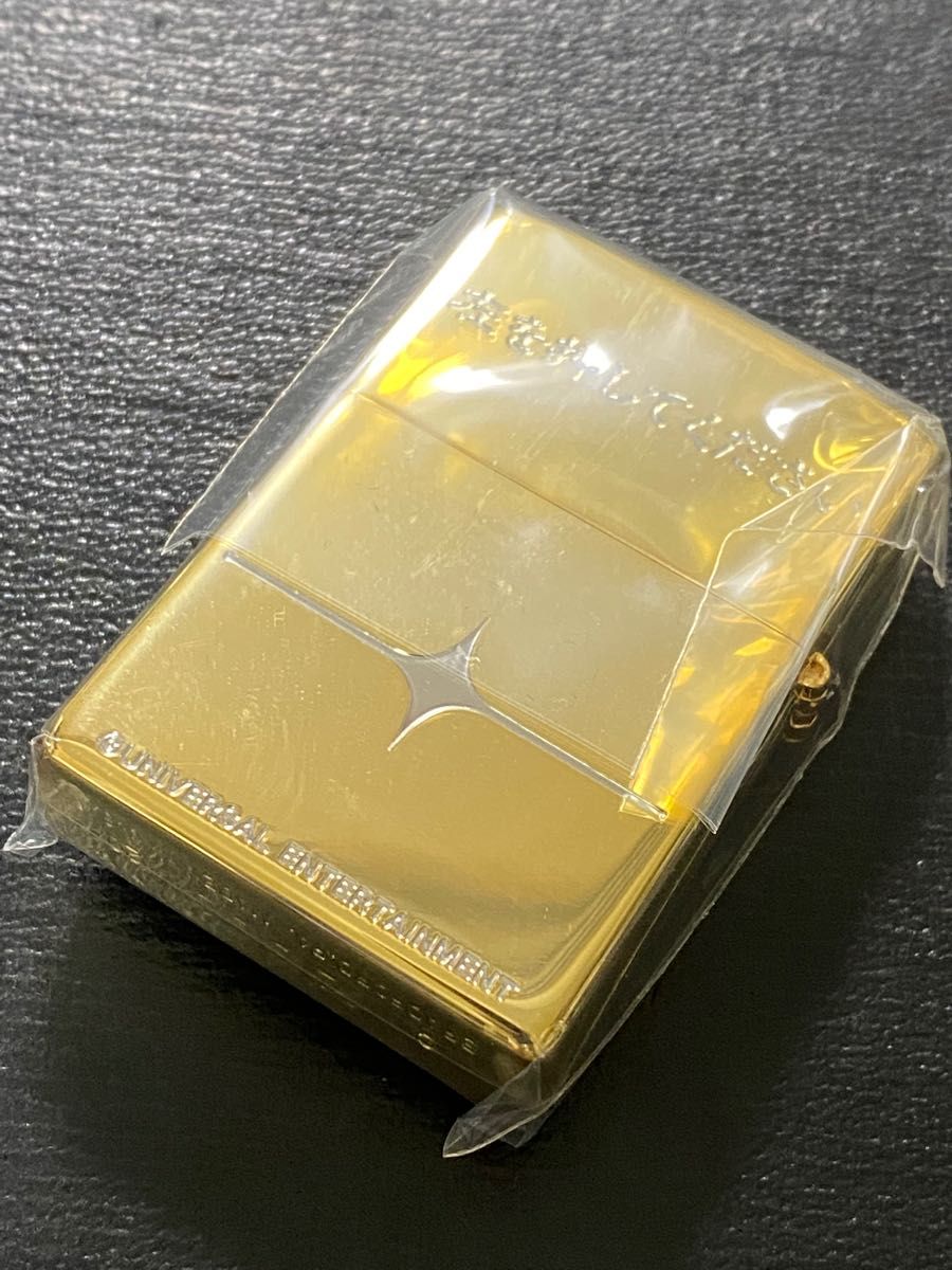 特価品 zippo ミリオンゴッド 立体メタルゴールド 希少モデル 2020年製