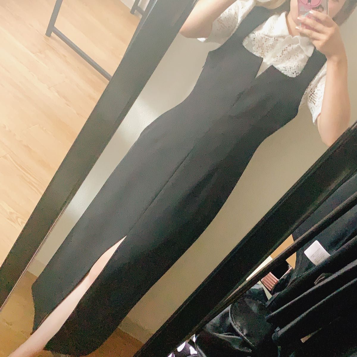 ZARA 黒ワンピ 黒ドレス キャバ