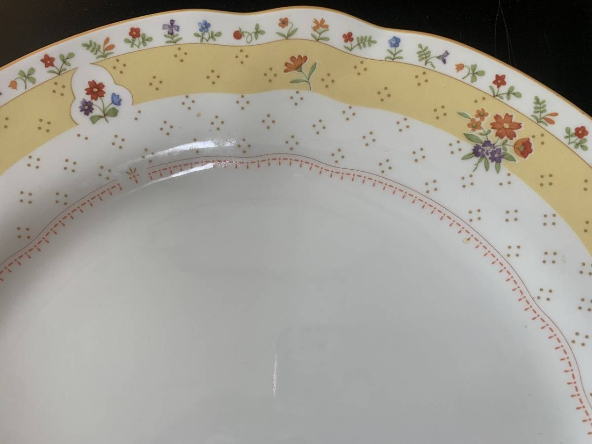 まとめて　5枚セット　Noritake　ノリタケ　TRUE LOVE　トゥルーラブ　9438　ケーキ皿　大皿　洋食器　食器　花柄　①_画像7