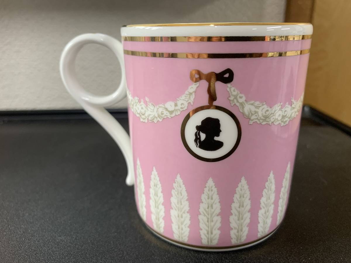 WEDGWOOD　ウェッジウッド　まとめて　2点　RENDEZVOUS　PINK CAMEO　マグカップ　コップ　洋食器①_画像3