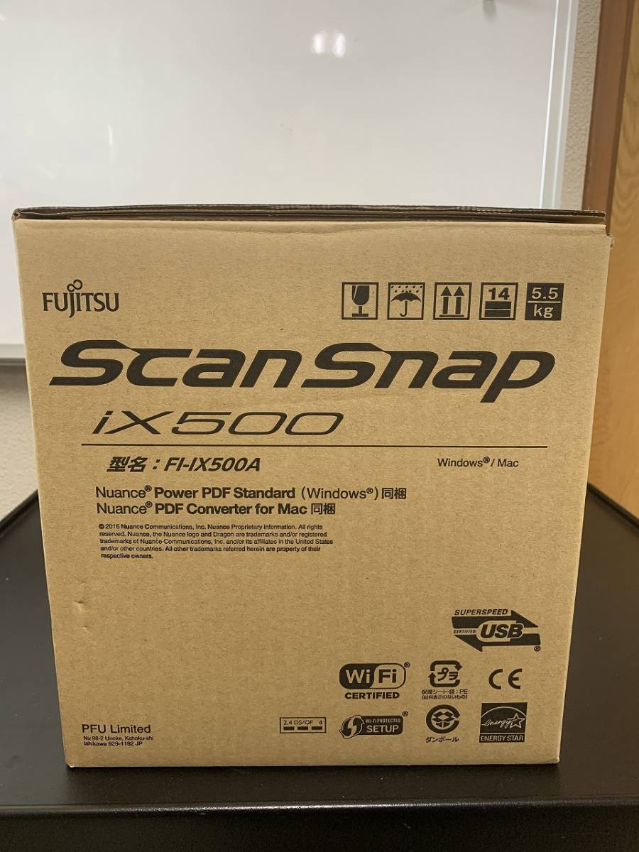 FUJITSU Fujitsu ix500 ScanSnap скан зажим сканер A4 соответствует изначальный с коробкой ①