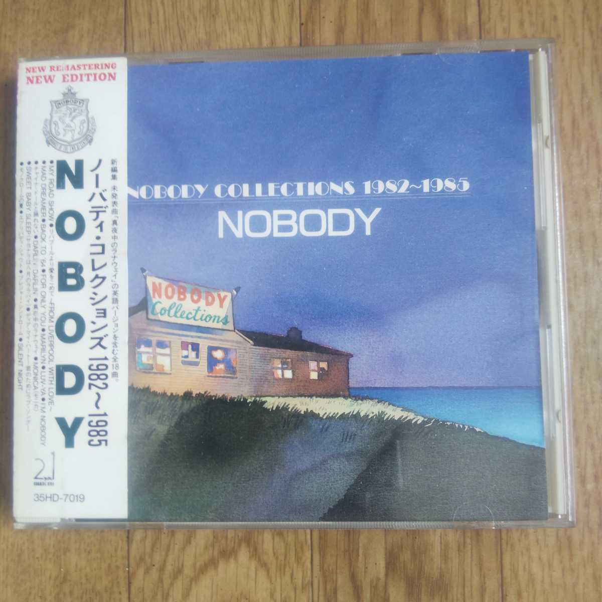 NOBODY COLLECTIONS 1982〜1985（18曲入）貴重CD　1988年発売盤　貴重ハミングバード盤