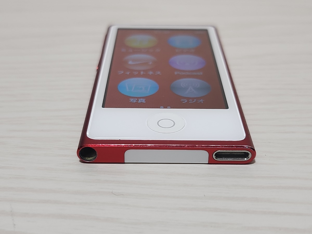 ☆動作確認済み☆iPod nano 第7世代 16GB レッド RED MD475J アイポッドナノ Apple _画像2