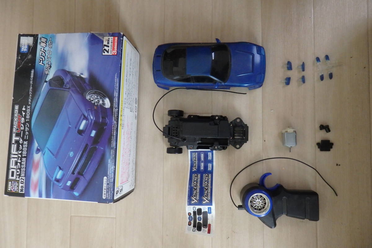 タカラトミー ドリフトパッケージライト 日産 180SX ジャンク品(乗用車