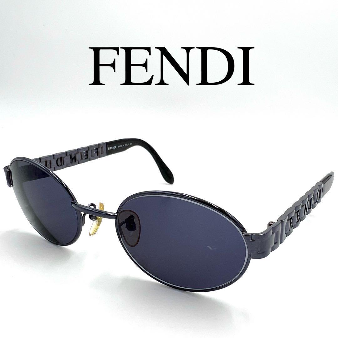 FENDI フェンディ サングラス メガネ 度入り SL7121 サイドロゴ