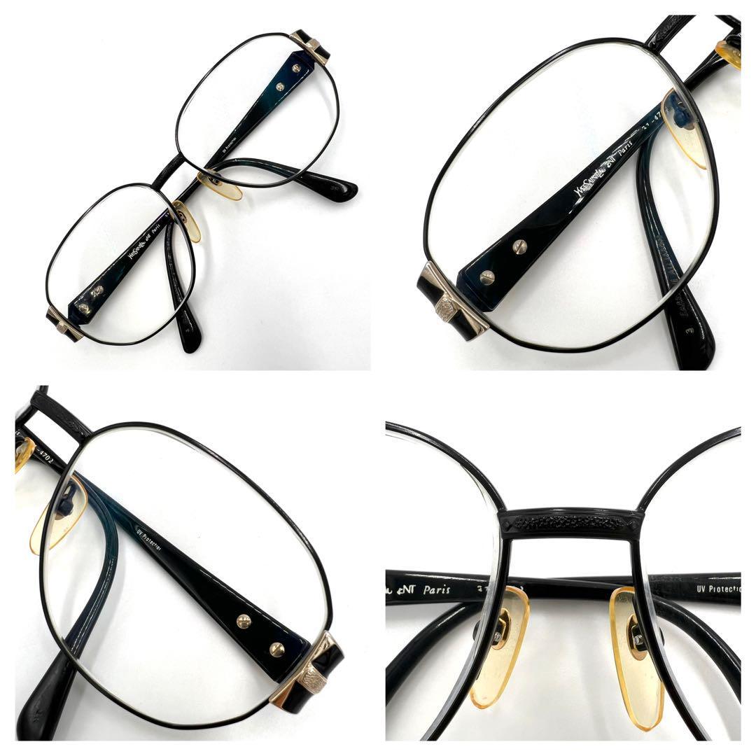 Yves saint Laurent イヴサンローラン メガネ 眼鏡 度入り_画像8